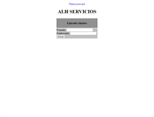 Tablet Screenshot of alhservicios.com